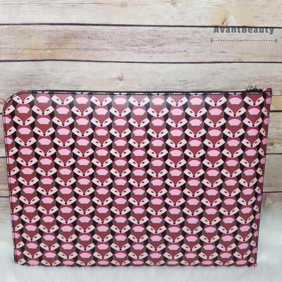 Kate Spade Staci Geo Fox L-Zip Universal Laptop - Picture 5 of 9